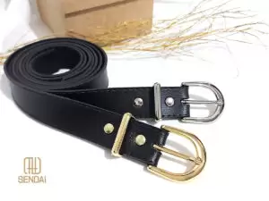 Cinto Feminino Com Passante De Metal Fivela Minishell